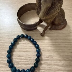 Bracelet Apatites bleu sombre