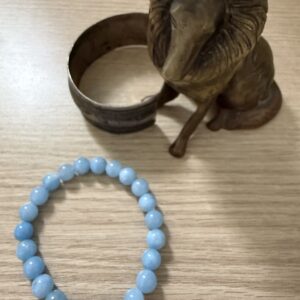 Bracelet Agates bleues