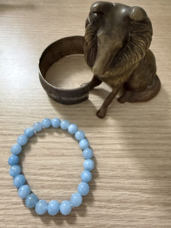 Bracelet Agates bleues