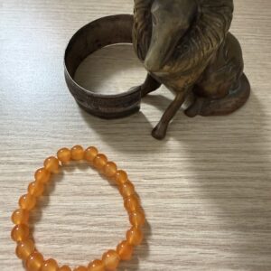Bracelet Citrine orange