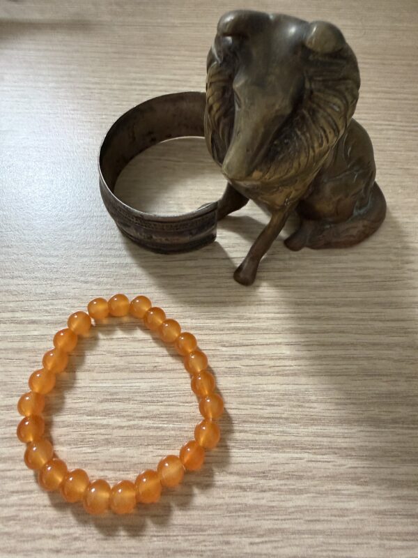 Bracelet Citrine orange